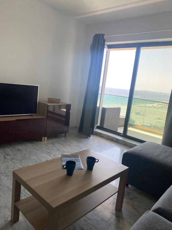 Apartament Direct La Plaja 4 Persoane Mamaia Nord Sky Sea View Lägenhet Năvodari Exteriör bild